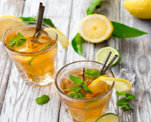 دمنوش به لیمو