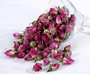 غنچه گل محمدی خشک