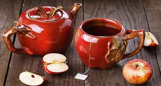 دمنوش میوه ای سیب زنجبیل